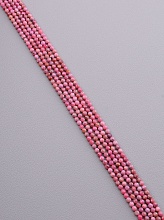 картинка Нитка Родонит 39 см 3 5 мм (Без замка) от магазина Wolves