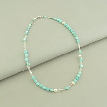 картинка Подвеска 'SUNSTONES' Самоцветы 43 см от магазина Wolves