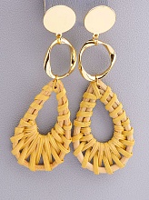 картинка Серьги 'FJ'  Лоза10 29 г от магазина Wolves