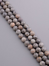 картинка Нитка Яшма 39 см 12 мм от магазина Wolves