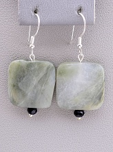 картинка Серьги 'SUNSTONES' Яшма Серебро(925) от магазина Wolves