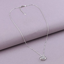 картинка Подвеска 'XUPING' Фианит 44 см (родий) от магазина Wolves