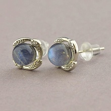 картинка Серьги Лабрадор 9x9мм от магазина Wolves