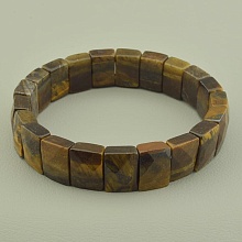 картинка Браслет Тигровый глаз 20 см от магазина Wolves