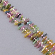 картинка Нитка Турмалин 40 см (Без замка) от магазина Wolves