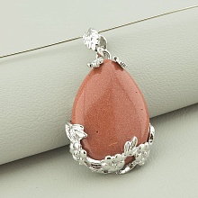 картинка Кулон Золотой Песок 40x25мм от магазина Wolves