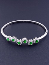 картинка Браслет 'XUPING' (родий) от магазина Wolves