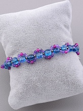 картинка Браслет 'SUNSTONES' Аметист Кварц 19 см от магазина Wolves