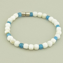 картинка Браслет 'SUNSTONES' Апатит Ларимар 17 см от магазина Wolves