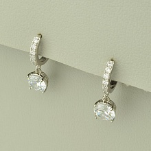 картинка Серьги 'XUPING' Фианит  (родий) от магазина Wolves