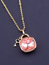 картинка Подвеска 'XUPING' Swarovski 41 см (позолота 18к) от магазина Wolves