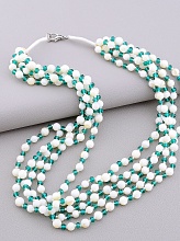 картинка Бусы Перламутр Чешский хрусталь 50 см от магазина Wolves