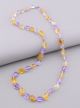 картинка Бусы 'SUNSTONES' Аметрин Цитрин 45 см от магазина Wolves