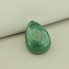 картинка Кулон Малахит 36x25мм от магазина Wolves