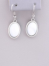 картинка Серьги Перламутр 40x10мм от магазина Wolves