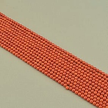 картинка Нитка Коралл 40 см 3 5 мм (Без замка) от магазина Wolves