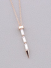 картинка Подвеска 'Saiya' Сrystal 41 см (позолота 18к) от магазина Wolves