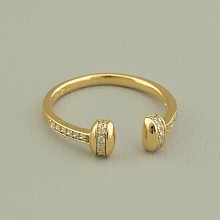 картинка Кольцо 'XUPING' Фианит (позолота 18к) от магазина Wolves