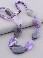 картинка Бусы Кварц Аметист 58 см от магазина Wolves