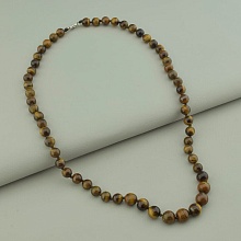 картинка Бусы 'SUNSTONES' Тигровый глаз 56 см от магазина Wolves