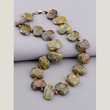 картинка Бусы Яшма 45 см от магазина Wolves