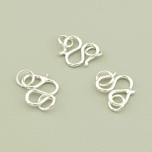 картинка Замочек 10х9мм (родий) от магазина Wolves