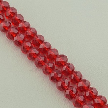 картинка Нитка Чешский хрусталь 43 см 8 мм (Без замка) от магазина Wolves