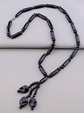 картинка Бусы 'SUNSTONES' Агат Чешский хрусталь 71 см от магазина Wolves