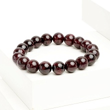 картинка Элитный Браслет из Граната на резинке от магазина Wolves