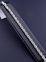 картинка Браслет 'XUPING' 22 см (родий) от магазина Wolves