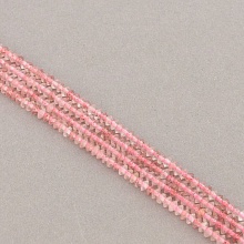 картинка Нитка Клубничный кварц 39 см 3 мм (Без замка) от магазина Wolves