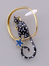 картинка Брошь Эмаль 42x25мм от магазина Wolves