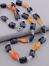 картинка Бусы Сердолик Агат 90 см от магазина Wolves