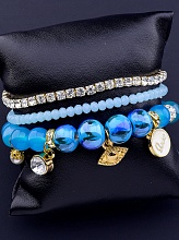 картинка Браслет Сrystal Чешский хрусталь 17 см от магазина Wolves