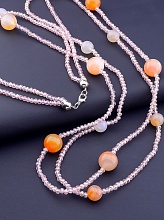 картинка Бусы Чешский хрусталь 100 см от магазина Wolves