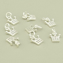 картинка Кулон с фианитами, родиевое покрытие от магазина Wolves