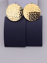 картинка Серьги 'FJ' 45х22мм от магазина Wolves