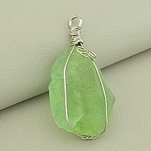 картинка Кулон Флюорит 63х30мм от магазина Wolves
