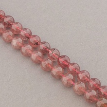 картинка Нитка Клубничный кварц 39 см 10 мм (Без замка) от магазина Wolves