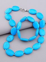 картинка Бусы+Браслет Бирюза 46 см от магазина Wolves