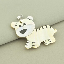 картинка Кулон Перламутр 50x45мм от магазина Wolves