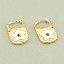 картинка Серьги 'XUPING' Эмаль  (позолота 18к) от магазина Wolves