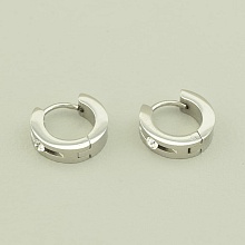 картинка Серьги 'XUPING' Фианит (родий) от магазина Wolves