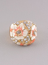 картинка Кольцо Сrystal  (позолота 18к) от магазина Wolves