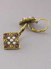 картинка Серьги 'Fashion' Сrystal Бижутерный сплав7 11 г от магазина Wolves