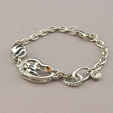 картинка Браслет Фианит 19 см от магазина Wolves