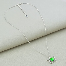 картинка Подвеска 'XUPING' Swarovski 40 см (родий) от магазина Wolves