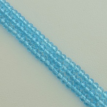 картинка Нитка Чешский хрусталь 46 см 4 мм (Без замка) от магазина Wolves