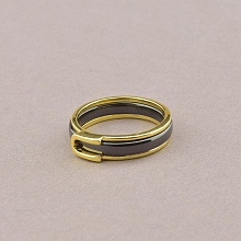 картинка Кольцо Керамика (позолота 18к (лимонная)) от магазина Wolves