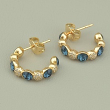 картинка Серьги 'XUPING' Swarovski (позолота 18к) от магазина Wolves